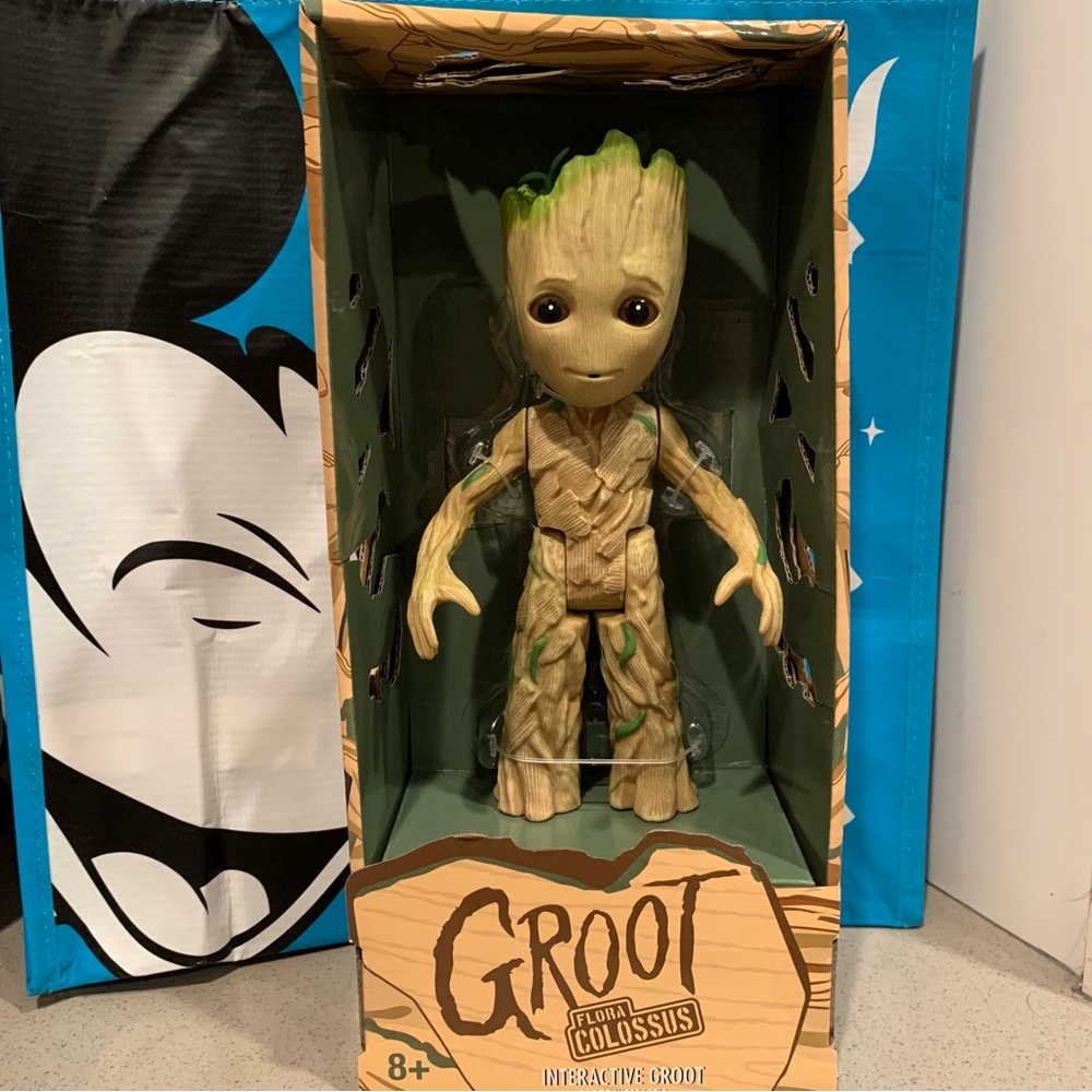 Interactive talking Groot 🌱